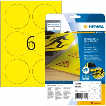 Lipdukas Herma 8035 geltonas
