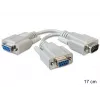 Serijinis kabelis DeLOCK 65403 Smėlio spalvos 0,17 m DB-9