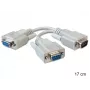 Serijinis kabelis DeLOCK 65403 Smėlio spalvos 0,17 m DB-9