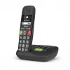 Gigaset E290A Analoginis/DECT telefonas su skambučio ID, juodas