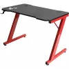 Subsonic SA5593 Raiden Pro žaidimų stalas, reguliuojamo aukščio, 110x60 cm, 80 kg apkrova, juodas/raudonas