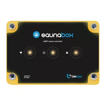 Pirties valdiklis bleBox saunaBox su Bluetooth ryšiu