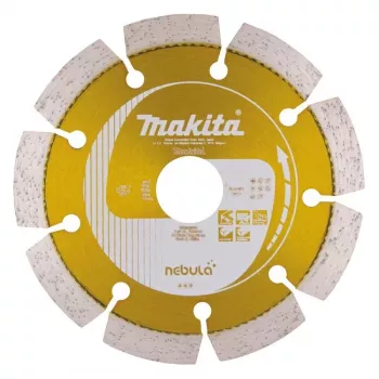 MAKITA deimantinis diskas 115x22,23 mm segmentinis (sausam pjovimui) betonui