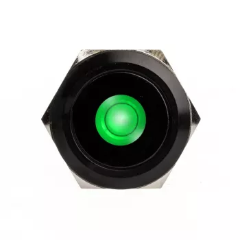 DimasTech PD220 vandal-resistant 25 mm mygtukas Blackline Dot RGB