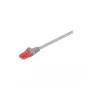 Wentronic Goobay CAT 6 jungiamasis kabelis, U/UTP, pilkas, 10 m - LSZH be halogenų, varinis (93675)
