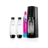 SodaStream Terra Megapack Black gazuotas vandens aparatas su 1L buteliu ir 60L dujų balionėliu