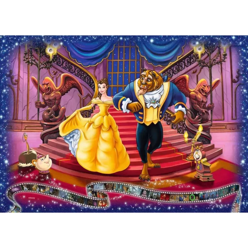 Dėlionė Disney Collector's Edition - Grožio ir Pabaisos (1000 dalių)