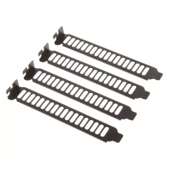 SILVERSTONE Aero Slots SST-AEROSLOTS-B ventiliacinis skydelis priekiniams/galiniams lizdams