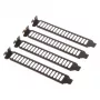 SILVERSTONE Aero Slots SST-AEROSLOTS-B ventiliacinis skydelis priekiniams/galiniams lizdams