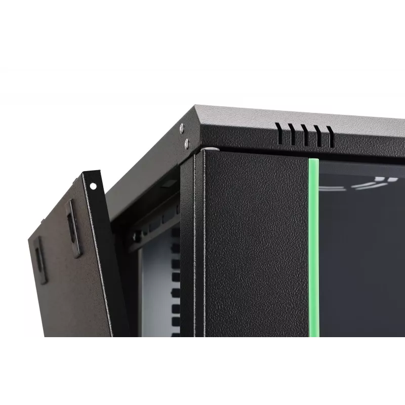 Sieninis stovo spintos korpusas DIGITUS Dynamic-N 9U, 600x450 mm (PxG), IP20, rakinamas, nesurinktas