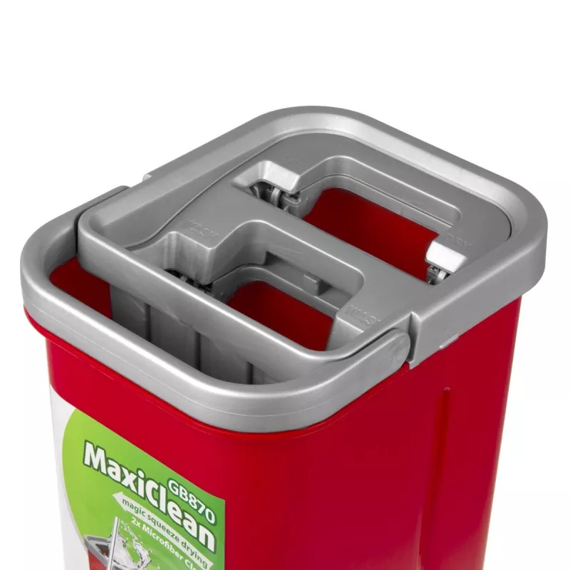 Grindų valymo rinkinys GB870 MaxiClean su 2 viename kibiru 5,7 l ir 360° besisukančia galvute