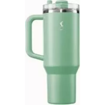 Termosas Lurch Big Cup tamsiai šalavijinis 1,2 l dvigubos sienelės vakuuminis nerūdijantis plienas