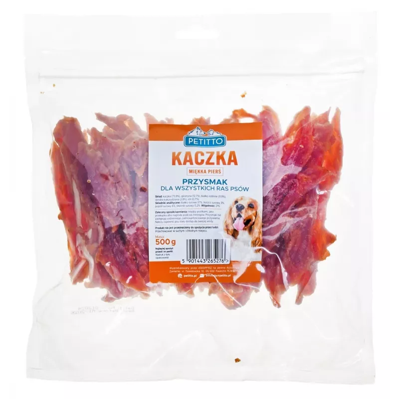 PETITTO Minkšta antienos krūtinėlė – šunų skanėstas – 500 g