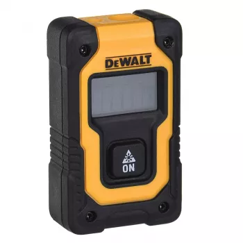 Lazerinis atstumo matuoklis DeWalt DW055PL-XJ, diapazonas 0–16 m, tikslumas ±6 mm, įkraunama baterija 3,7 V, USB laidas