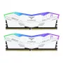 Team Group T-Force DELTAa RGB DDR5 atminties rinkinys 32 GB (2 x 16 GB) 6000 MHz CL30 baltas