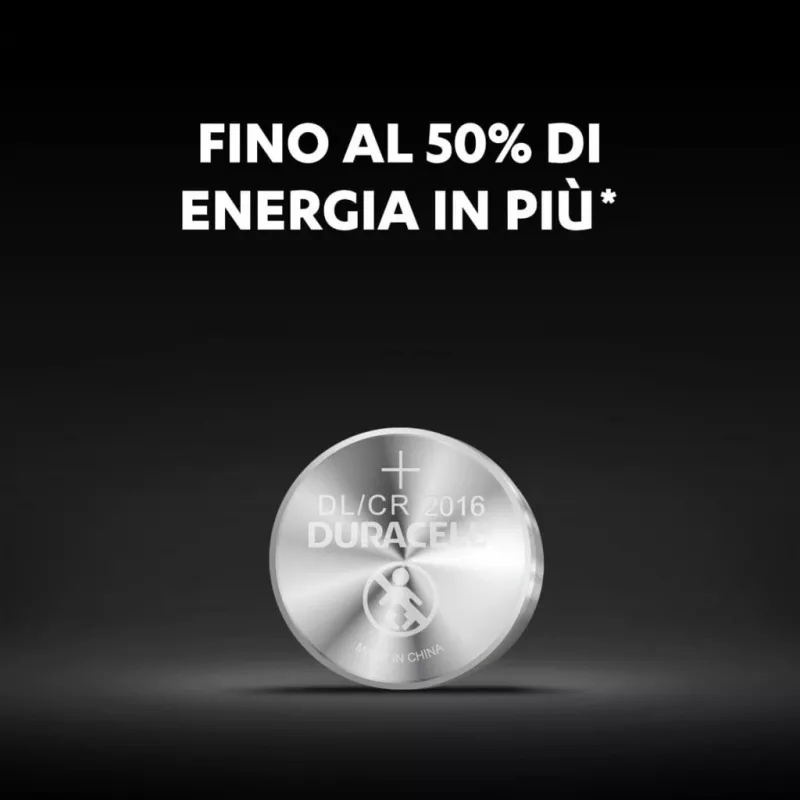 Duracell 2016 vienkartinė baterija CR2016 ličio