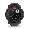 Garmin Instinct 3 Solar GPS išmanusis laikrodis 1,3 colio MIP 176x176 jutiklinis ekranas juodas