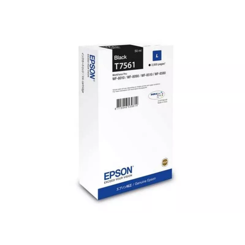 Epson C13T75614N originalus kasečių rašalas juodas 1 vnt.