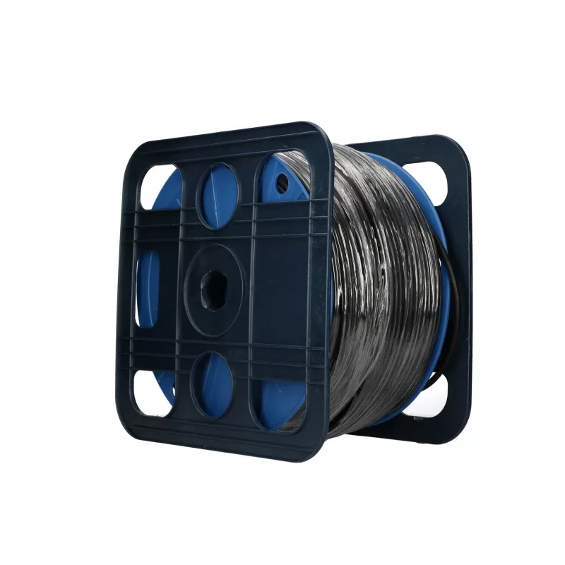 Tinklo kabelis Extralink vytos poros CAT5E FTP (F/UTP) V2 lauko 305M juodas