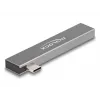 DeLOCK 3 prievadų plonas USB šakotuvas USB Type-C 10 Gbps 2 x USB 2.0