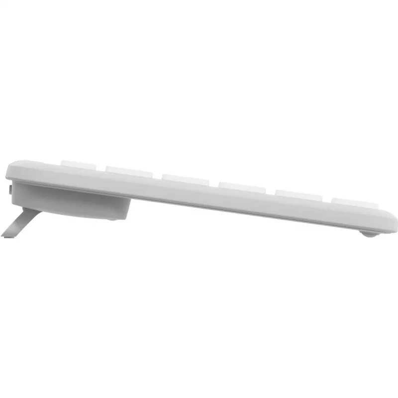 Logitech Signature Slim Combo MK950 - belaidis klaviatūros ir pelės rinkinys - 100% pilno dydžio - belaidis - Bluetooth 5.1 LE - QWERTY - US International - Off-White (920-012491)