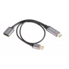 Adapteris HDMI (M) – DisplayPort (M) 4K 20 cm LANBERG AD-HD-DP-0