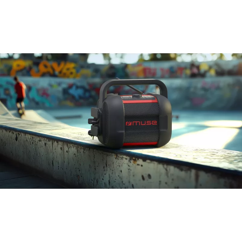 Nešiojamas Bluetooth radijas Muse M-968 BTR – 40 W, NFC, įkraunama baterija
