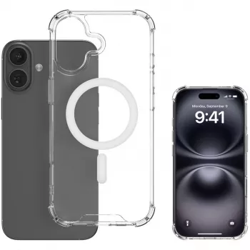 4smarts Ibiza apsauginis dėklas iPhone 17 permatomas 16 cm