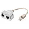 Adapteris Patch Cable Digitus CAT 5e ekranuotas 1:1