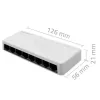 Tinklo jungiklis QOLTEC 52246 – 8 x RJ45 prievadai, 100 Mbps