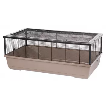 Narvas graužikams INTER ZOO Bernie mokka 100 x 54 x 39 cm metalinis, mokos spalvos