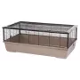 Narvas graužikams INTER ZOO Bernie mokka 100 x 54 x 39 cm metalinis, mokos spalvos