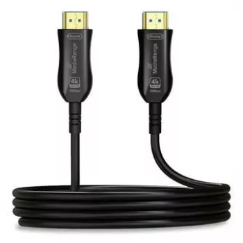 MEDIARANGE HDMI High Speed Ethernet laidas AOC 18Gbit/s 15m - Laidas skaitmeniniam signalui / vaizdui / garsui