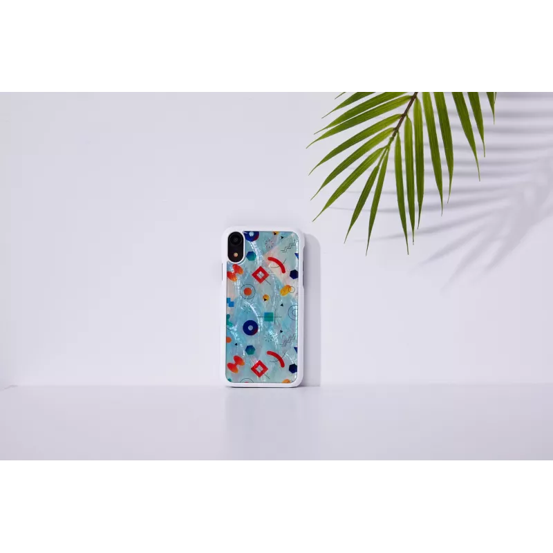 Dėklas iKins iPhone XR apsauginis „Poppin Rock“ baltas