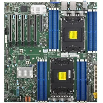 Pagrindinė plokštė Supermicro MBD-X13DAI-T-B E-ATX DDR5 DIMM SATA 6 Gb/s