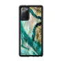 Apsauginis dėklas iKins Samsung Galaxy Note 20 – Aqua Agate dizainas