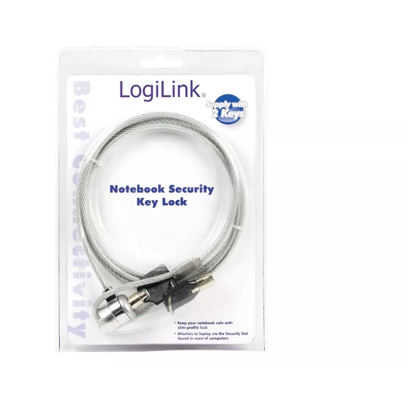 Notebook Security Lock LogiLink nbs003 1,5 m