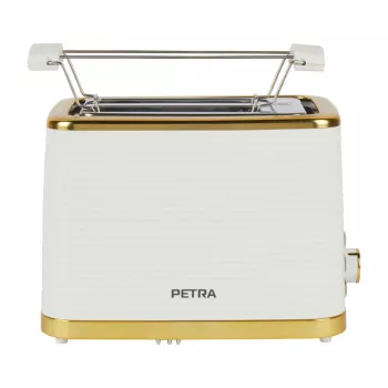 Skrudintuvas Petra PT5032WVDE 2 griežinėlių, kompaktiškas 2 lizdų elektrinis skrudintuvas