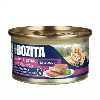 Bozita Mousse šlapias ėdalas suaugusioms katėms su šerniena, 85 g