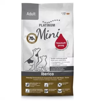 Šlapias sausas šuo Platinum Adult Iberico Mini 900 g