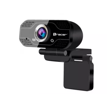 Internetinė kamera Tracer WEB007 2 MP Full HD 1920x1080 USB 2.0 Juoda