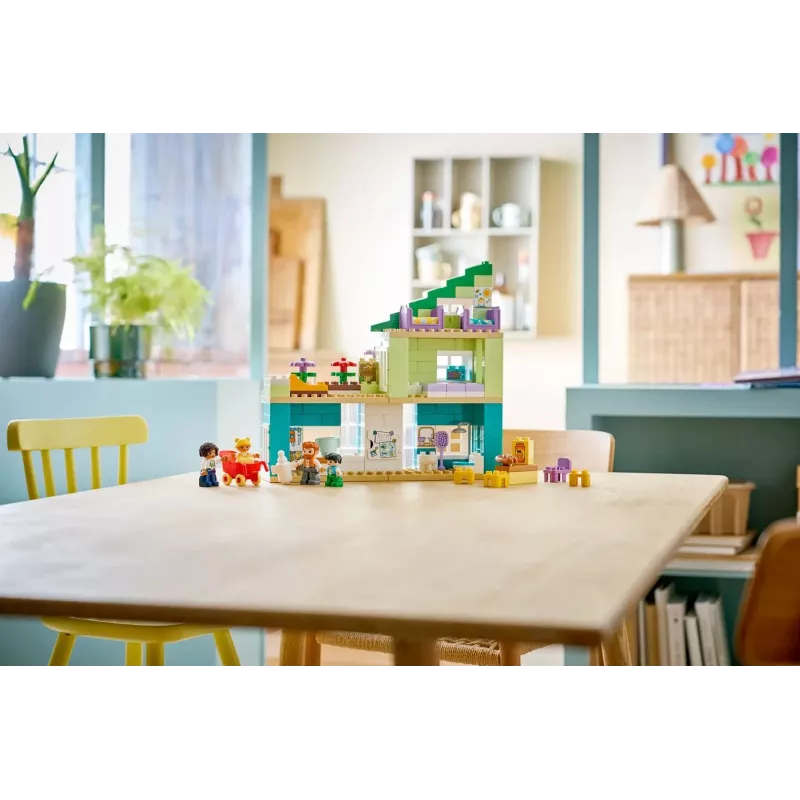 LEGO DUPLO 10470 3 viename Modernus šeimos namas su figūrėlėmis