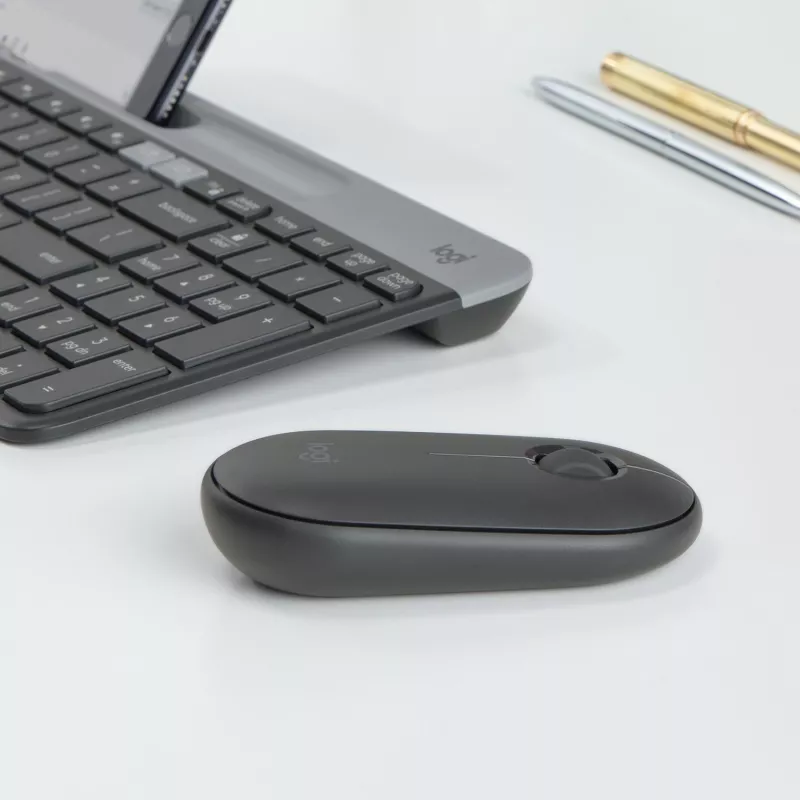 Belaidė optinė pelė Logitech Pebble M350 / Graphite 910-005718