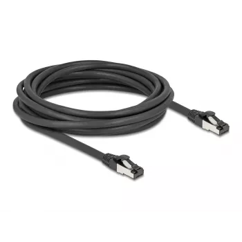 Tinklo kabelis DeLOCK 80574 RJ-45 Cat8.1 5 m Juodas