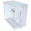 Lian Li O11 Dynamic EVO RGB PC korpuso rinkinys + HydroShift II LCD-S 360TL AiO - Baltas