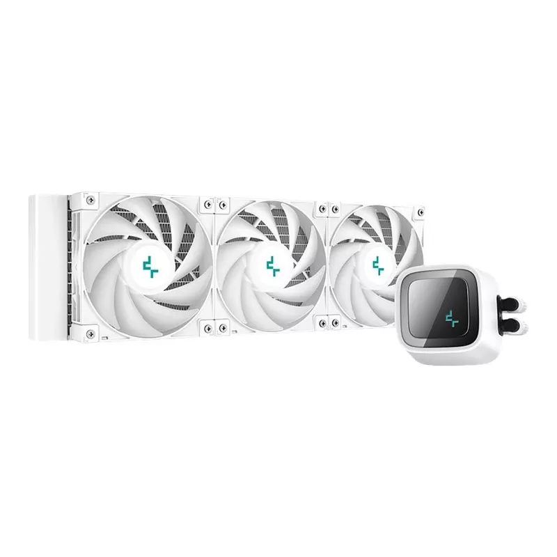 Vandens aušintuvas DeepCool LS720 WH 360 mm 3×120 mm FC120 A-RGB PWM 500-2250 RPM 32.9 dB