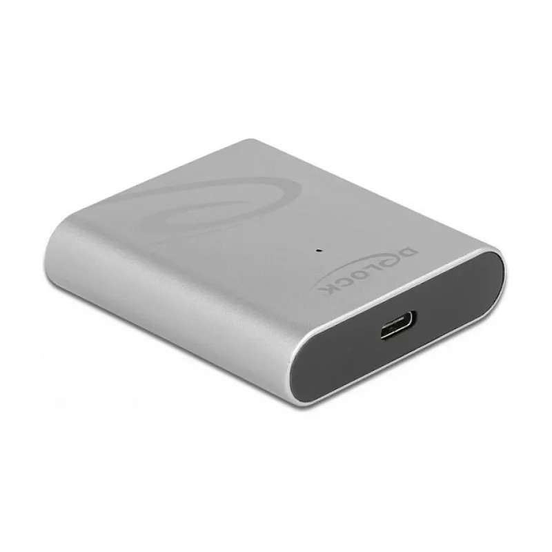 Card Reader DeLOCK 91751 USB 3.2 Gen 1 Type-C sidabrinis