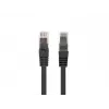 Lanberg PCU6-10CU-0025-BK Cat.6 U/UTP LSZH tinklo kabelis su jungtimis, 0,25 m, juodas