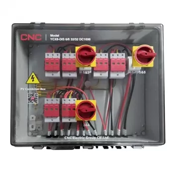 PV kombinatorinė dėžė CNC NV822324 DC 6 įėjimai 6 išėjimai IP66