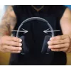 Skullcandy Crusher 540 Active S6EVW-T992 ausinės su Sensory Bass, belaidės ir laidinės, Bluetooth, 40 val. veikimas, sulankstomos, Black Coal